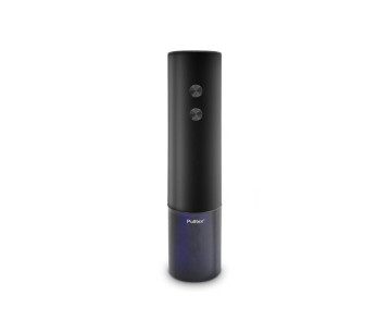 Sacacorchos eléctrico recargable Pulltex Monza negro