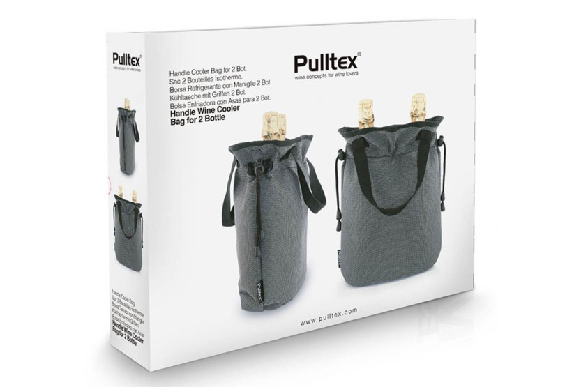 Pulltex kjølebag for 2 flasker