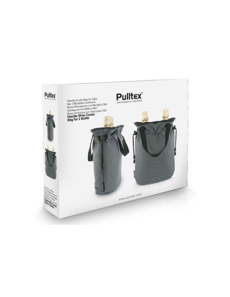 Pulltex kjølebag for 2 flasker