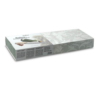 Pulltex champagnesverd med etui i tre 2