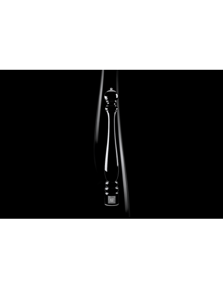 Peugeot Paris Prestige kollektion sortlakeret træ manuel peberkværn 110cm