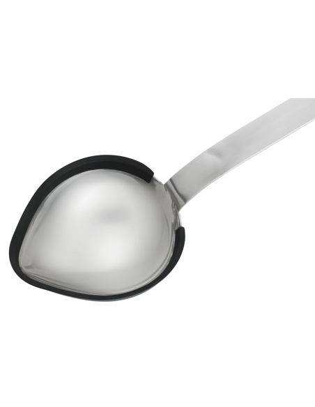 Cuchara para servir de acero inoxidable y silicona Rosle