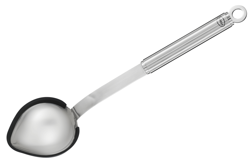Colher de servir Rosle em aço inoxidável e silicone