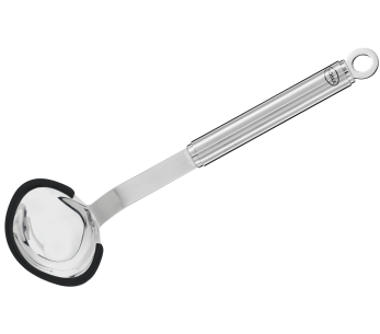 Cuchara para salsa de acero inoxidable y silicona Rosle