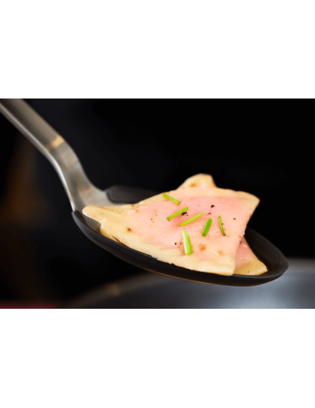 Rosle straight spoon in stainless steel and silicone
