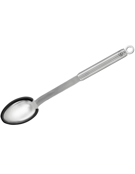 Rosle rechte lepel van roestvrij staal en silicone