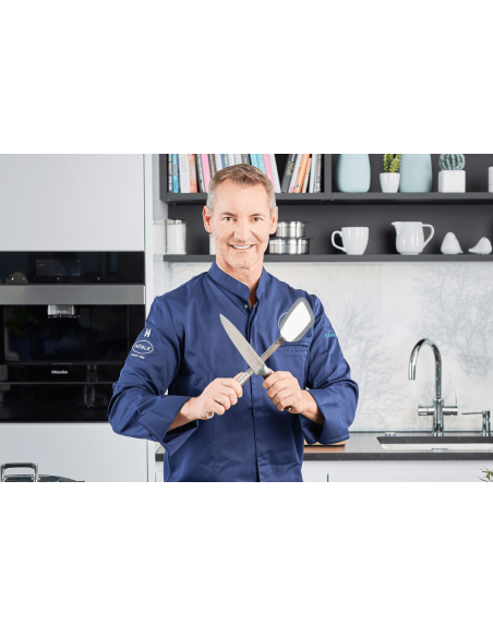 Rosle stainless steel and silicone spatula