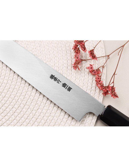 Sakai Takayuki Byakko 27cm käsintehty japanilainen Yanagiba veitsi kiritsuke veitsi eebenpuu kahva + tuppi