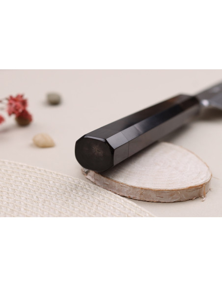 Sakai Takayuki Byakko 30 cm håndlaget japansk Yanagiba-kniv i ibenholt + slire