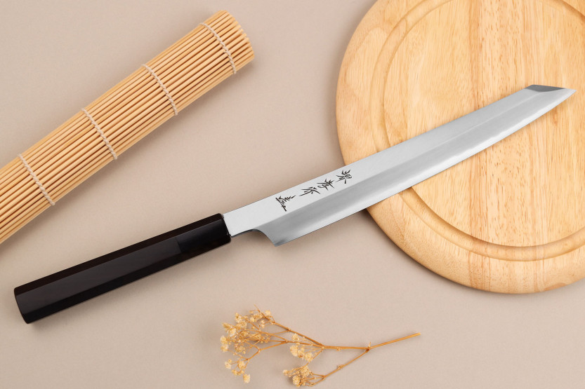 Yanagiba messer kiritsuke 27cm japonais artisanal Sakai Takayuki Ginsankou