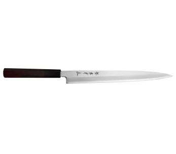 Cuchillo yanagiba 27cm japonais artisanal Sakai Takayuki Ginsankou