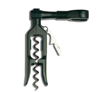 SCREWPULL PM 100 lommekorketrekker med bjelle, svart