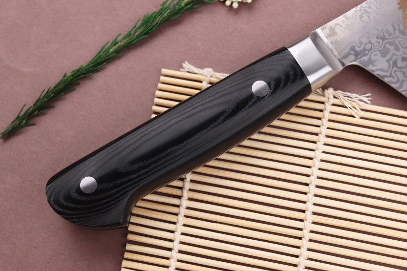 Couteau kengata 19cm japonês Sakai Takayuki Coreless Damascus 70 couches