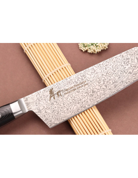 Couteau kengata 19cm Japonês Sakai Takayuki Damasco sem núcleo