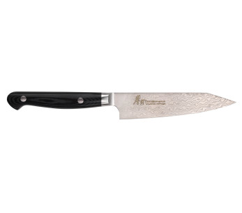 cuchillo universal cosechador de cerezas 12cm japonés Sakai Takayuki Damasco sin núcleo
