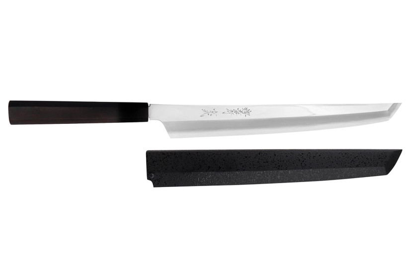 Couteau sakimaru yanagiba 30cm japonais artisanal Sakai Takayuki Genbu Sakai Takayuki Genbu