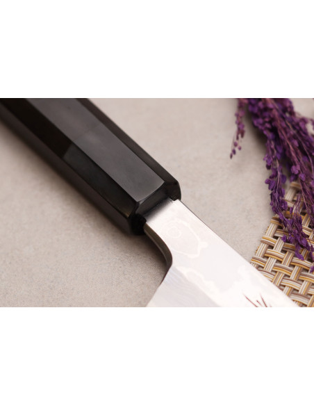 Yanagiba knife kiritsuke 30cm japonais artisanal Sakai Takayuki Seiryu damas