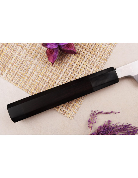 Yanagiba knife kiritsuke 30cm japonais artisanal Sakai Takayuki Seiryu damas
