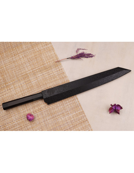 Yanagiba messer kiritsuke 30cm japonais artisanal Sakai Takayuki Seiryu damas