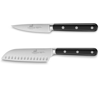 Conjunto de 2 facas Sabatier International Egide Office 9cm + Mini santoku 12cm 2