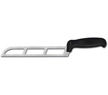 Ambrogio Sanelli Supra negro calado cuchillo para queso profesional 22cm