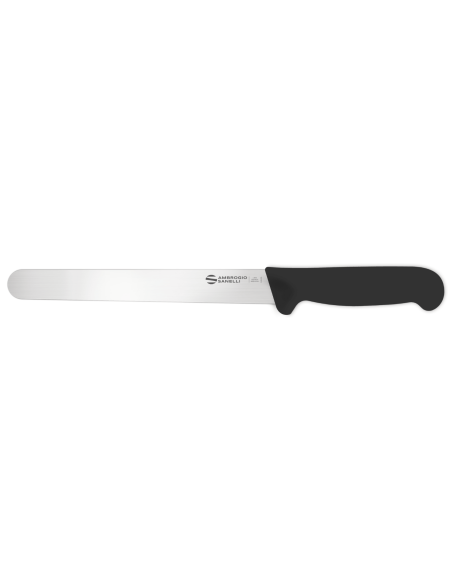 Profesjonell skinkekniv Ambrogio Sanelli Supra svart