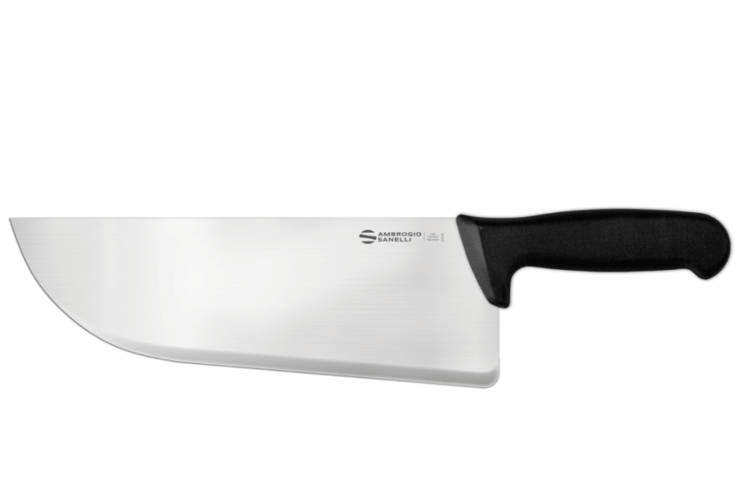 Ambrogio Sanelli Supra zwart professioneel zwaar slagersmes 28cm