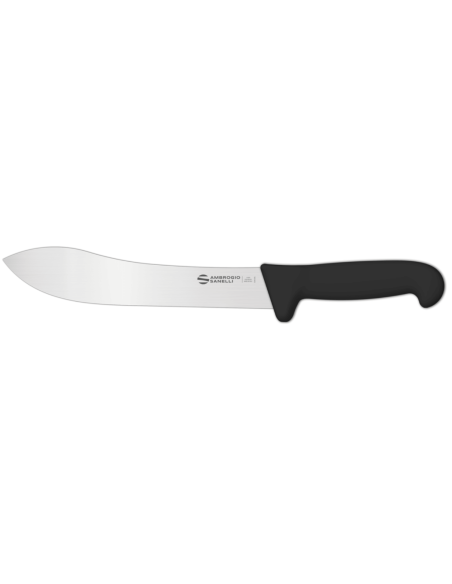 Ambrogio Sanelli Supra zwart professioneel slagersmes