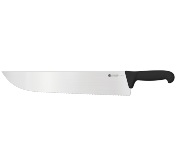 Ambrogio Sanelli Supra negro dentado cuchillo profesional 36cm