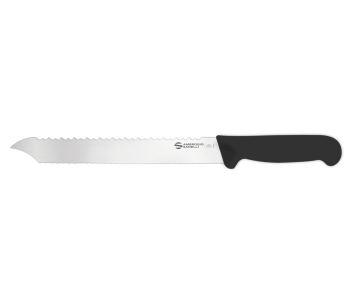 Ambrogio Sanelli Supra zwart gekarteld professioneel diepvriesmes 26cm