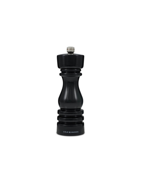 Moinho de pimenta preto brilhante Cole & Mason London 18cm