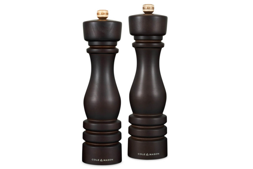 Cole & Mason London choklad salt- och pepparkvarn set 22cm
