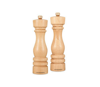 Cole & Mason London beukenhouten peper- en zoutstel 22cm 2
