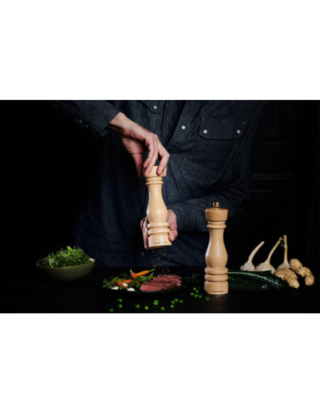 Cole & Mason London set di macina sale e pepe in legno di faggio 22 cm