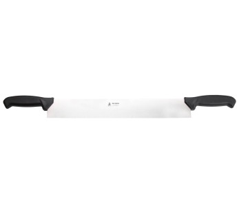 faca para queijo Au Nain Sigma 50cm PP preto com 2 cabos
