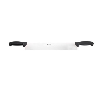 cuchillo para queso Au Nain Sigma 33cm PP negro 2 mangos