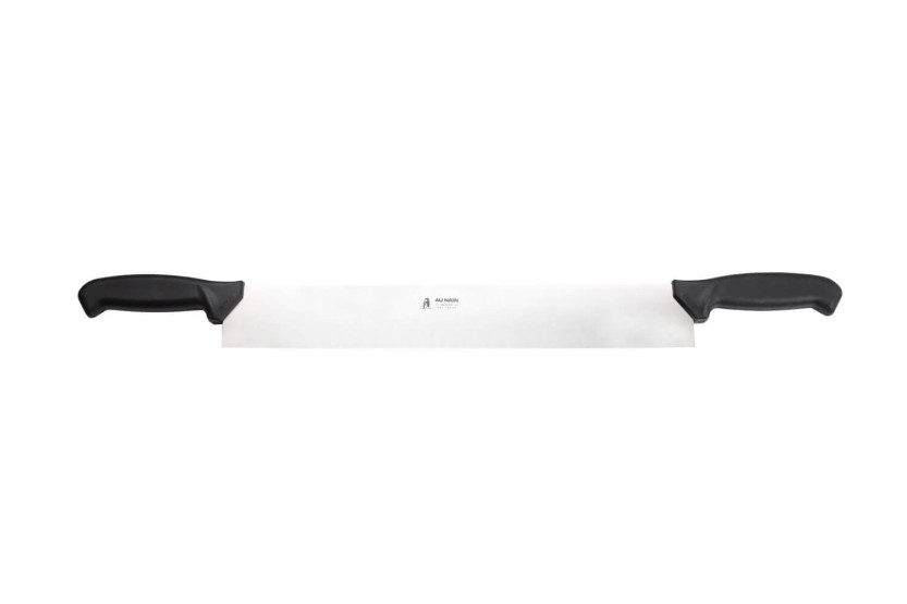 cuchillo para queso Au Nain Sigma 33cm PP negro 2 mangos