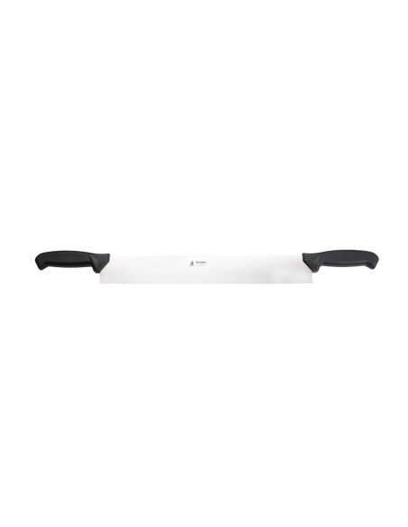 cuchillo para queso Au Nain Sigma 33cm PP negro 2 mangos