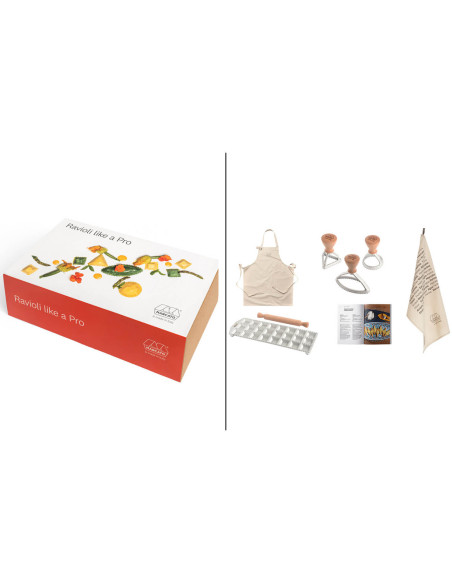 Coffret raviolis maison Marcato Ravioli Like a Pro taille L