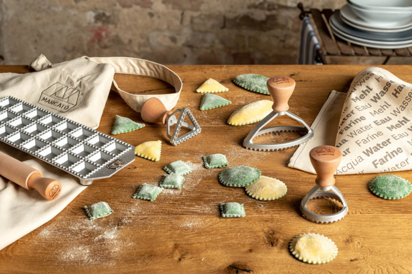 Coffret raviolis maison Marcato Ravioli Like a Pro taille L