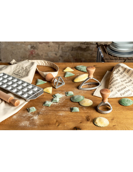 Coffret raviolis maison Marcato Ravioli Like a Pro taille L