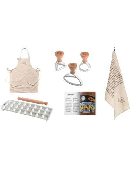 Coffret raviolis maison Marcato Ravioli Like a Pro taille L