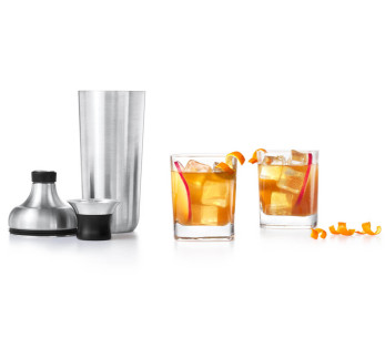 Oxo 700 ml cocktailshaker i rostfritt stål 2