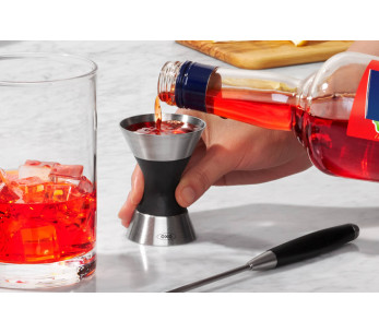 Oxo 3cl / 5cl cocktaildispenser i rustfritt stål 2
