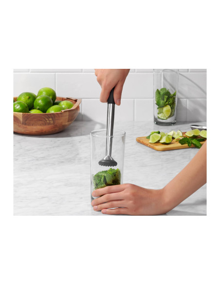 Oxo 24cm roestvrijstalen cocktail stamper
