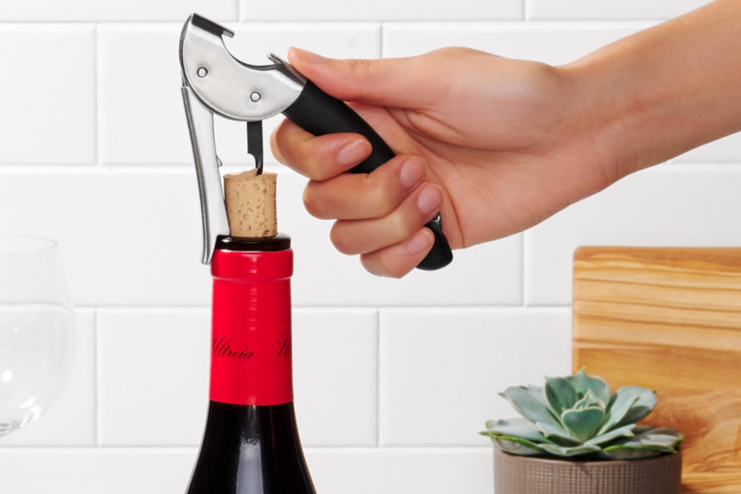 Oxo roestvrijstalen sommelier kurkentrekker