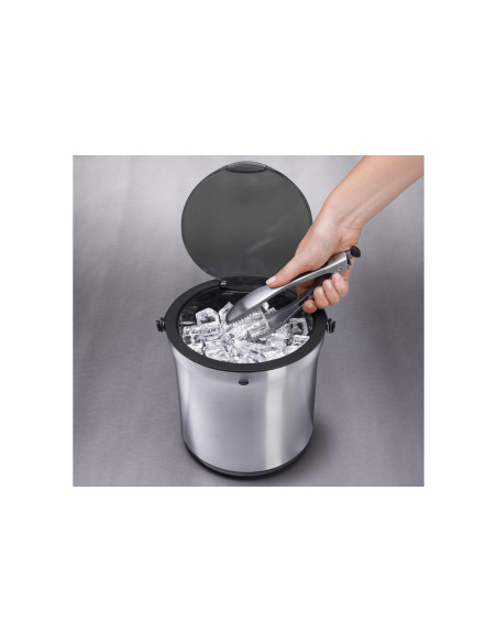 Cubitera de acero inoxidable OXO con pinza para servir