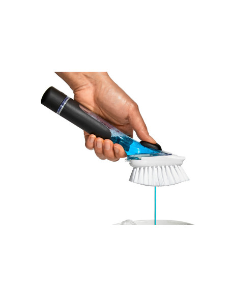 Brosse à vaisselle Oxo distributrice de savon