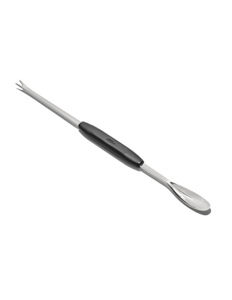 Sett med 4 stk Oxo 24 cm skjellkuretter i rustfritt stål