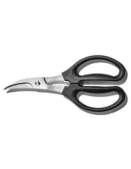 Oxo Krustentierschere mit gebogener, gezahnter Klinge